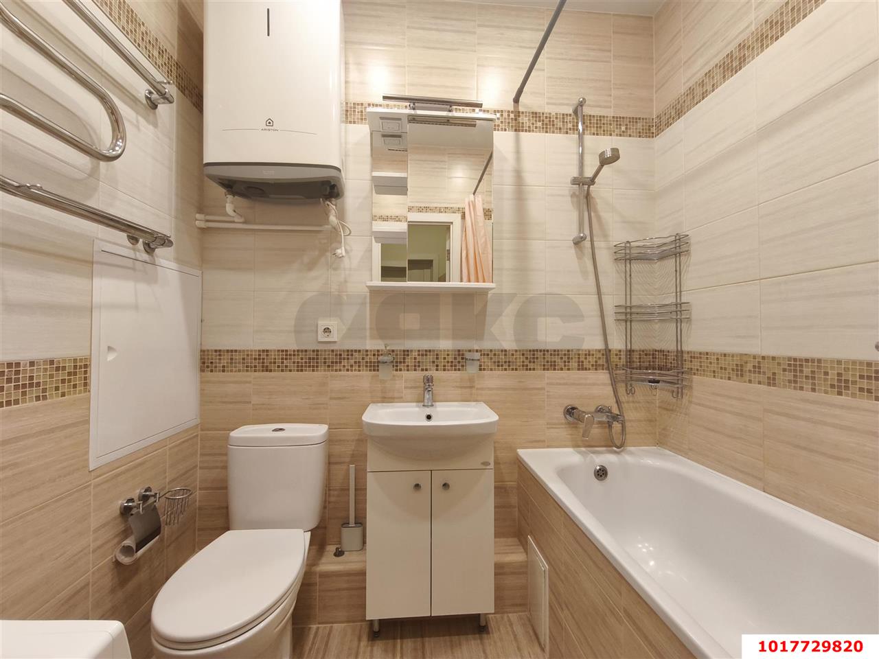 Фото №9: 1-комнатная квартира <span class="whitespace-nowrap">49 м²</span>, <span class="whitespace-nowrap">12/16 эт.</span> - Краснодар, Карасунский внутригородской округ, Комсомольский, мкр. ЖК Пересвет-Карасунский, ул. Сормовская, 214