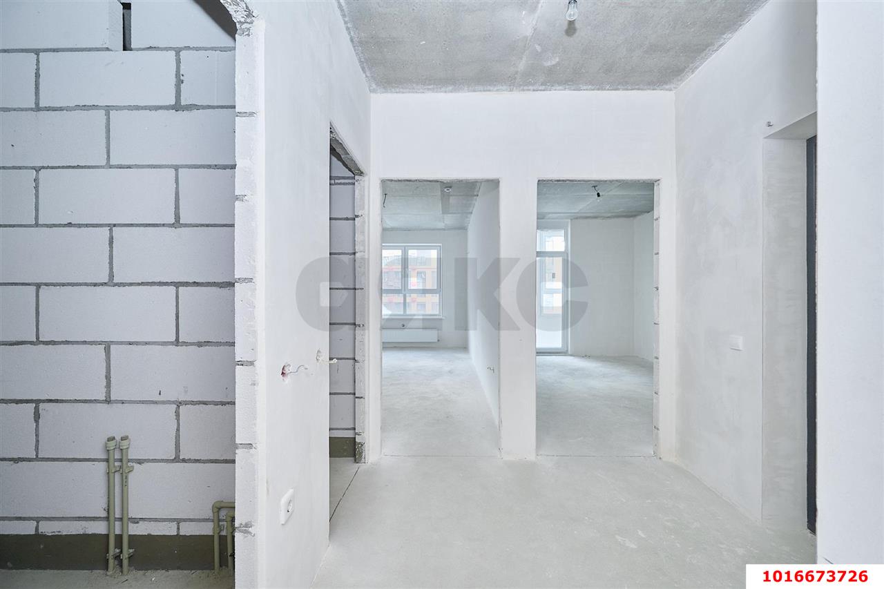 Фото №4: 2-комнатная квартира <span class="whitespace-nowrap">60 м²</span>, <span class="whitespace-nowrap">4/18 эт.</span> - Краснодар, Прикубанский внутригородской округ, мкр. ЖК Архитектор, ул. Наставников, 14