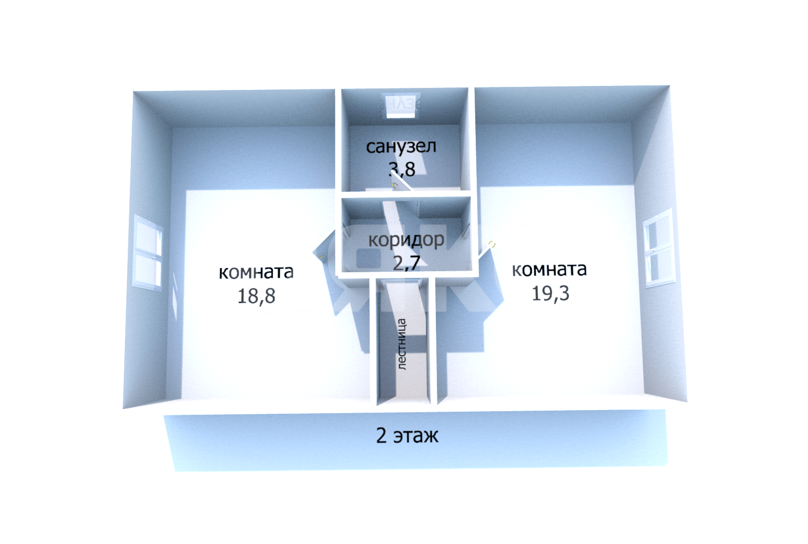 Фото №17: Дом <span class="whitespace-nowrap">112 м²</span> <span class="whitespace-nowrap">+ 6 сот.</span>, <span class="whitespace-nowrap">2 эт.</span> - Гостагаевская, ул. Комсомольская