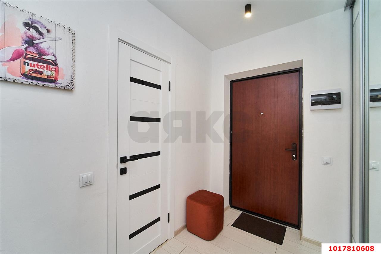 Фото №7: 1-комнатная квартира <span class="whitespace-nowrap">38 м²</span>, <span class="whitespace-nowrap">5/8 эт.</span> - Краснодар, Прикубанский внутригородской округ, отделение № 2 Агрофирмы Солнечная, мкр. жилой комплекс Движение, ул. Западный Обход, 38/1к2