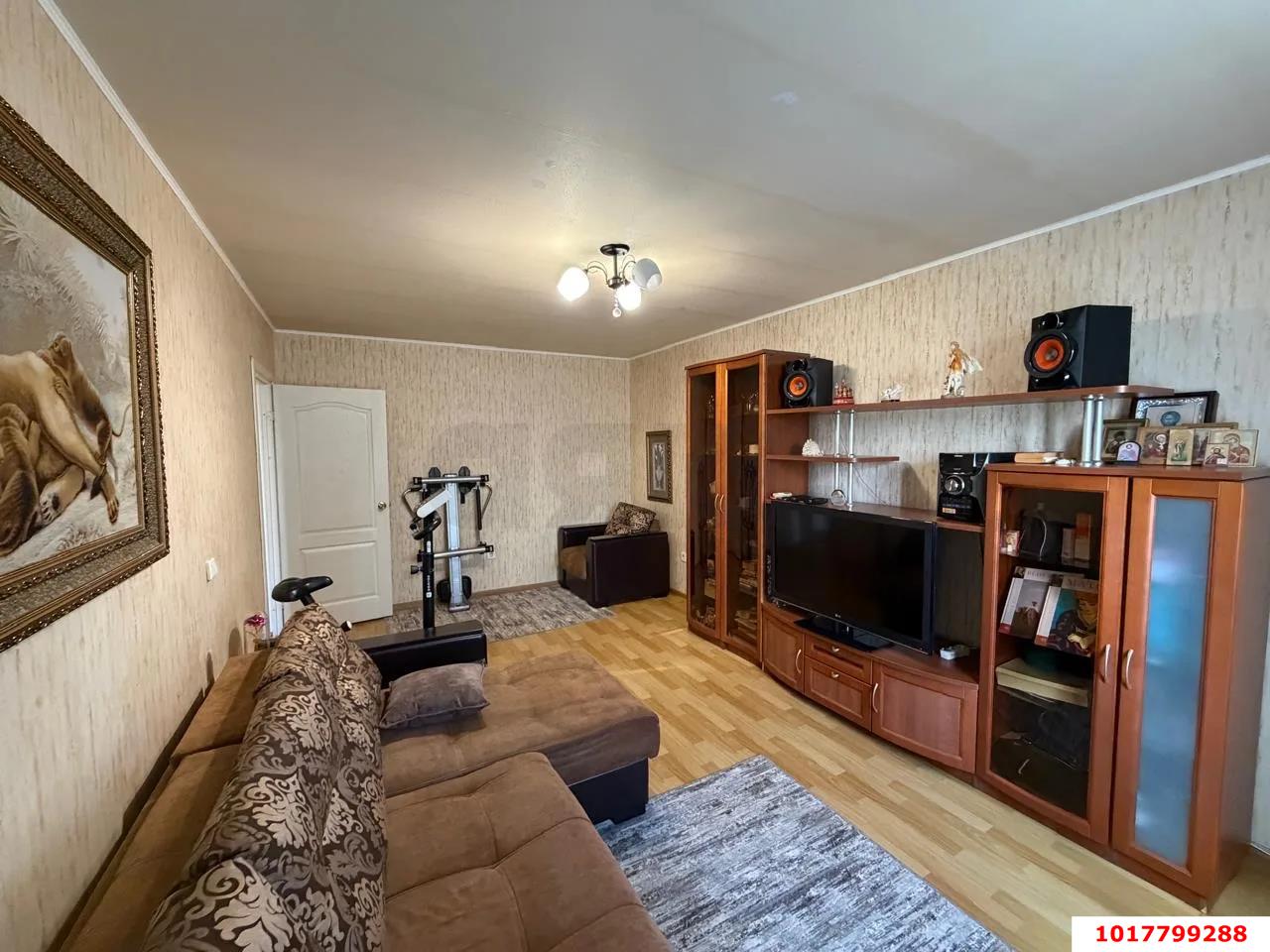 Фото №1: 2-комнатная квартира <span class="whitespace-nowrap">64 м²</span>, <span class="whitespace-nowrap">4/16 эт.</span> - Краснодар, Прикубанский внутригородской округ, мкр. Московский, ул. им. Байбакова Н.К., 6