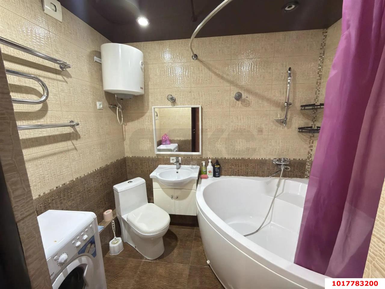 Фото №3: 1-комнатная квартира <span class="whitespace-nowrap">36 м²</span>, <span class="whitespace-nowrap">2/17 эт.</span> - Краснодар, Прикубанский внутригородской округ, Музыкальный, ЖК Времена Года, мкр. имени Петра Метальникова, ул. Петра Метальникова, 5к3