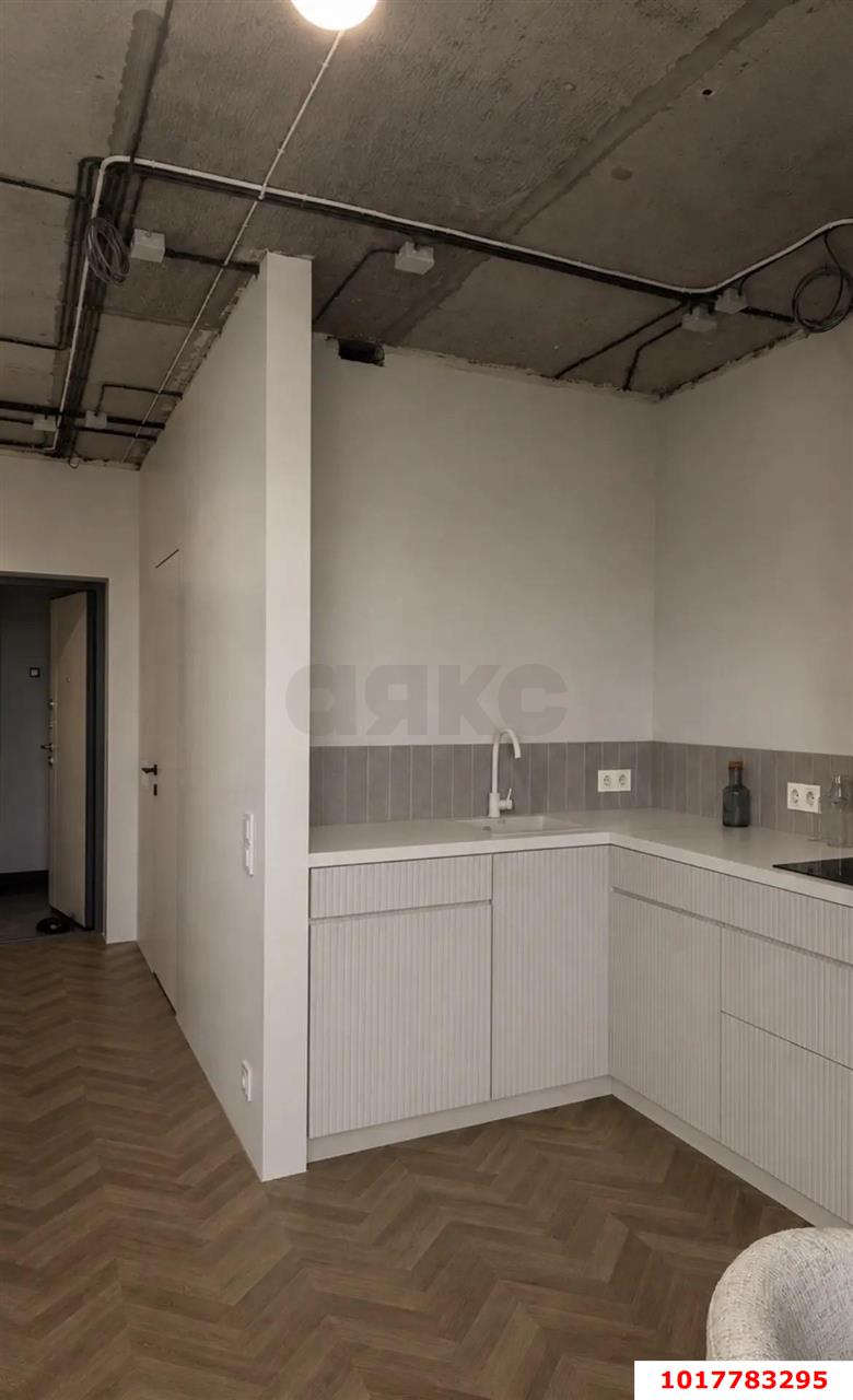 Фото №4: Студия <span class="whitespace-nowrap">30 м²</span>, <span class="whitespace-nowrap">9/10 эт.</span> - Краснодар, Прикубанский внутригородской округ, жилой комплекс Европа-Сити, мкр. жилой комплекс Европа Клубный Квартал 9, ул. Венецианская, 20