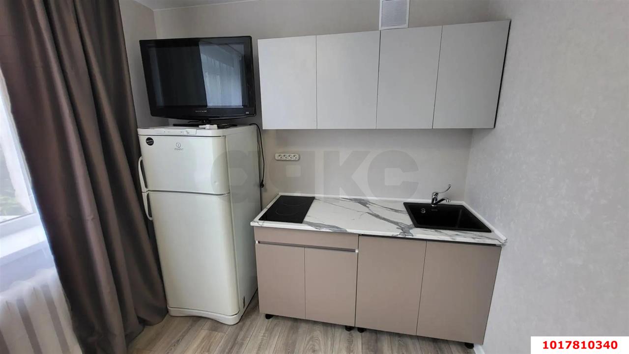 Фото №2: Студия <span class="whitespace-nowrap">16 м²</span>, <span class="whitespace-nowrap">4/5 эт.</span> - Краснодар, Карасунский внутригородской округ, мкр. Хлопчато-бумажный Комбинат, ул. Алтайская, 8
