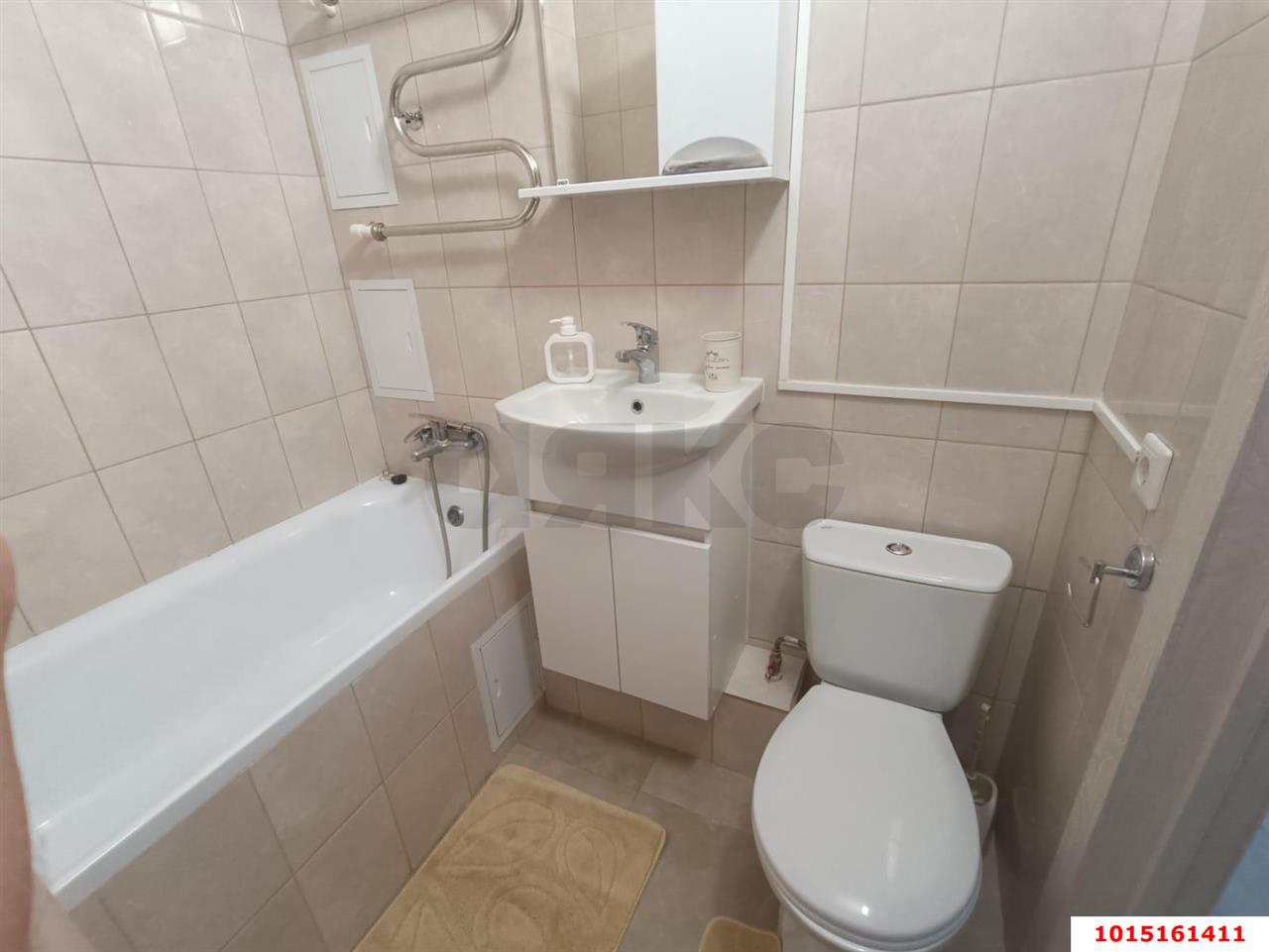 Фото №9: 1-комнатная квартира <span class="whitespace-nowrap">30 м²</span>, <span class="whitespace-nowrap">18/18 эт.</span> - Краснодар, Прикубанский внутригородской округ, мкр. жилой комплекс Грани, ул. Западный Обход, 45к4