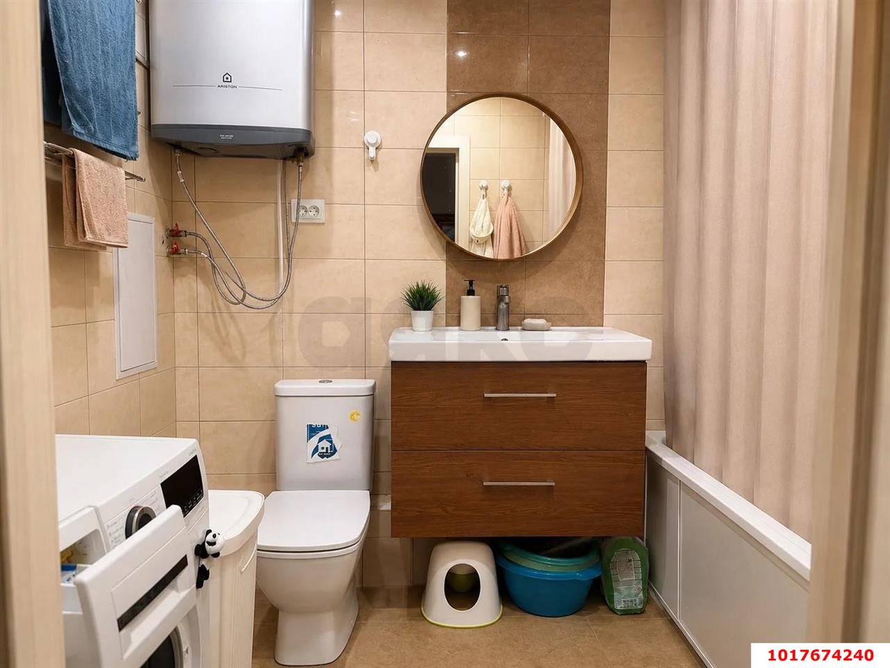 Фото №2: 2-комнатная квартира <span class="whitespace-nowrap">54 м²</span>, <span class="whitespace-nowrap">7/12 эт.</span> - Краснодар, Прикубанский внутригородской округ, мкр. жилой комплекс Спортивная Деревня, ул. Западный Обход, 42к4