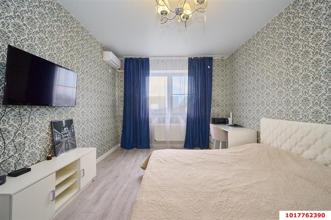 Фото №5: 1-комнатная квартира <span class="whitespace-nowrap">46 м²</span>, <span class="whitespace-nowrap">12/19 эт.</span> - Краснодар, Прикубанский внутригородской округ, Авиагородок, мкр. ЖК На Стахановской, ул. Стахановская, 1