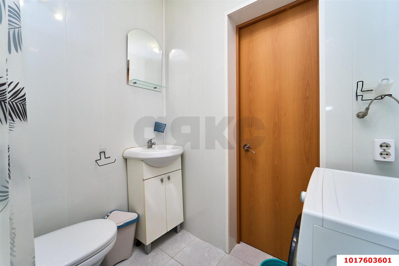 Фото №9: Студия <span class="whitespace-nowrap">25 м²</span>, <span class="whitespace-nowrap">7/20 эт.</span> - Краснодар, Прикубанский внутригородской округ, Музыкальный, ЖК Акварели, мкр. имени Петра Метальникова, ул. Петра Метальникова, 3/1к1