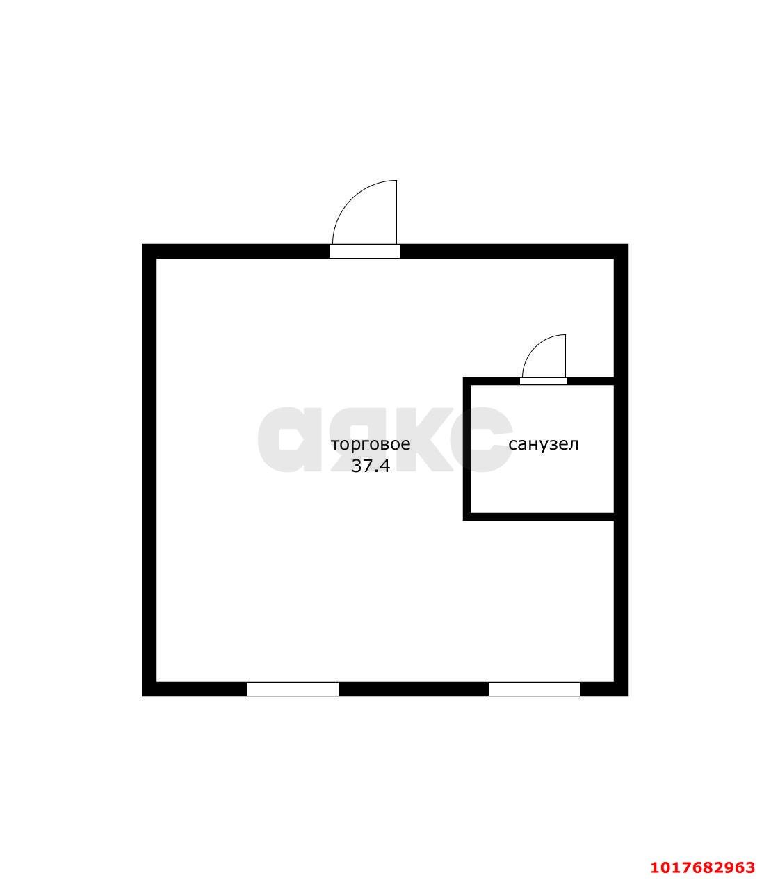 Фото №5: Торговое помещение <span class="whitespace-nowrap">37 м²</span>, <span class="whitespace-nowrap">14 эт.</span> - Краснодар, Прикубанский внутригородской округ, мкр. Восточно-Кругликовский, ул. Героя А.А. Аверкиева, 8