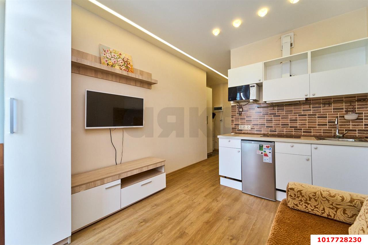 Фото №3: Студия <span class="whitespace-nowrap">22 м²</span>, <span class="whitespace-nowrap">8/24 эт.</span> - Краснодар, Карасунский внутригородской округ, Черёмушки, мкр. ЖК Рекорд, ул. Новороссийская, 90/2к2