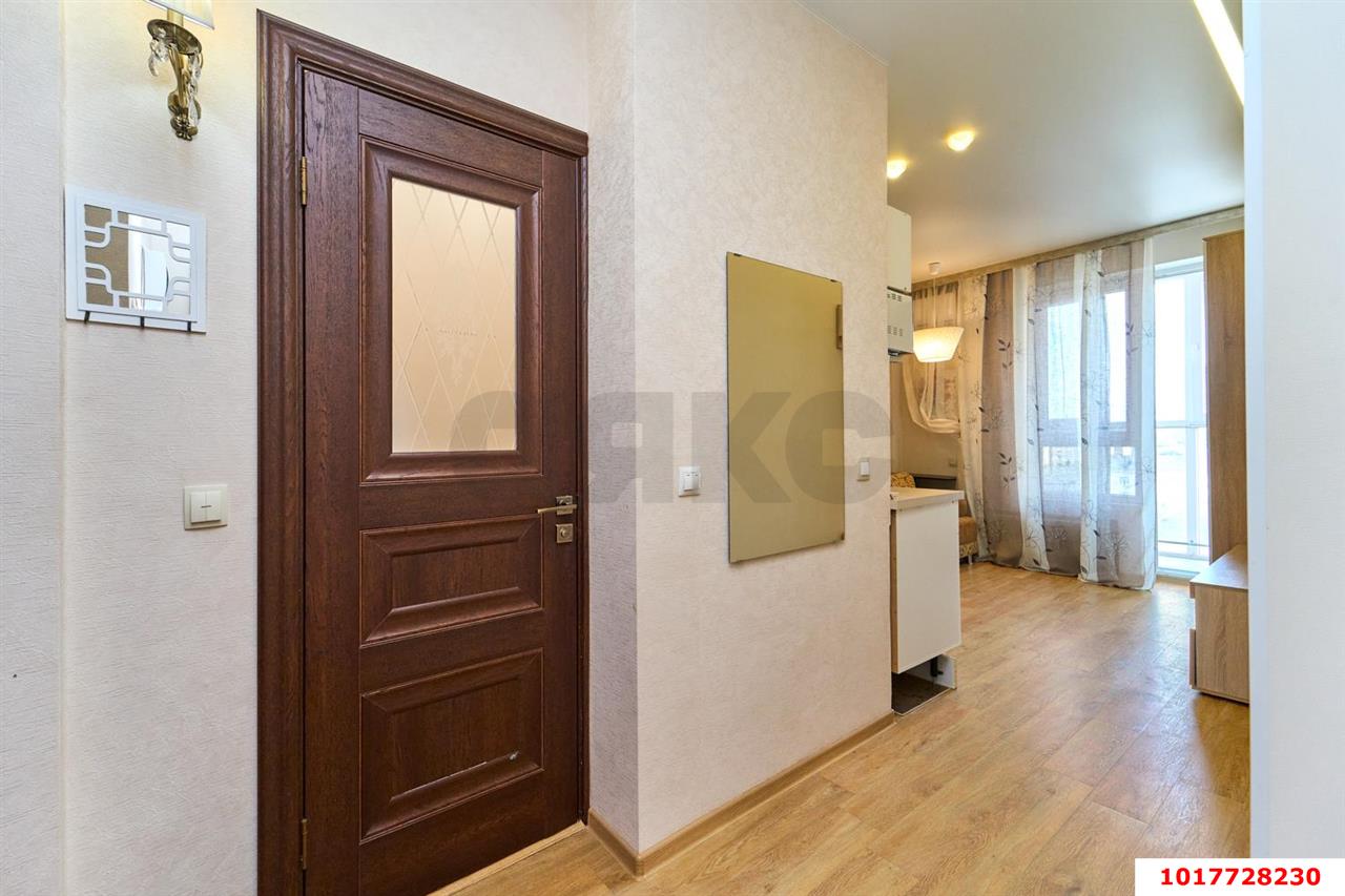 Фото №9: Студия <span class="whitespace-nowrap">22 м²</span>, <span class="whitespace-nowrap">8/24 эт.</span> - Краснодар, Карасунский внутригородской округ, Черёмушки, мкр. ЖК Рекорд, ул. Новороссийская, 90/2к2