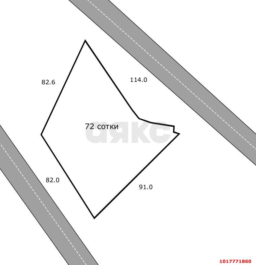 Фото №12: Земельный участок под ИЖС <span class="whitespace-nowrap">71.8 сот.</span> - Хомуты, ул. Садовая