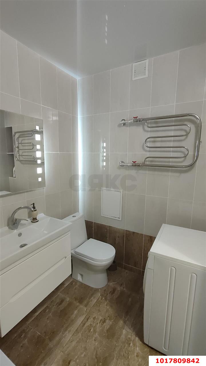 Фото №8: 1-комнатная квартира <span class="whitespace-nowrap">40 м²</span>, <span class="whitespace-nowrap">3/16 эт.</span> - Краснодар, Прикубанский внутригородской округ, мкр. Московский, ул. Карякина, 31