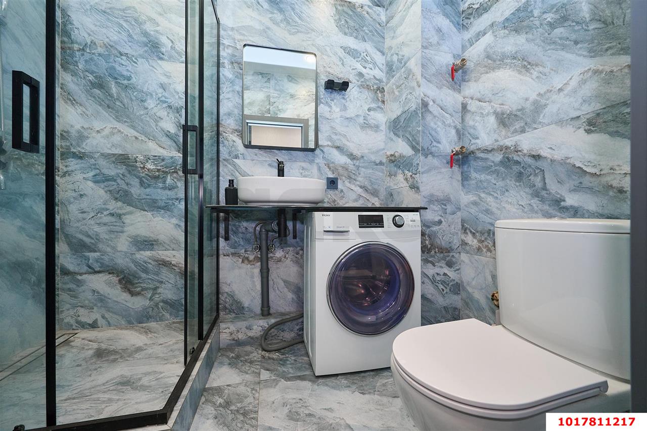 Фото №9: 1-комнатная квартира <span class="whitespace-nowrap">41 м²</span>, <span class="whitespace-nowrap">5/16 эт.</span> - Краснодар, Прикубанский внутригородской округ, Калинино, Завод Радиоизмерительных Приборов, мкр. ЖК Lime, ул. 2-я Российская, 162