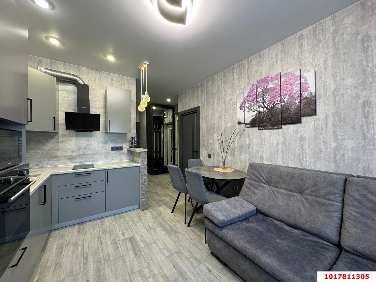 Фото №3: 2-комнатная квартира <span class="whitespace-nowrap">58 м²</span>, <span class="whitespace-nowrap">15/18 эт.</span> - Краснодар, Прикубанский внутригородской округ, Панорама, мкр. ЖК Керченский, ул. им. Героя Сарабеева В.И., 5к5