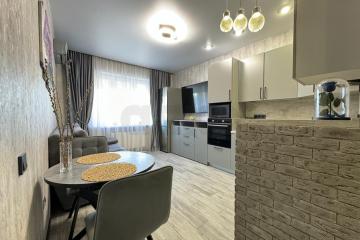 Фото №1: 2-комнатная квартира <span class="whitespace-nowrap">54 м²</span>, <span class="whitespace-nowrap">15/18 эт.</span> - Краснодар, мкр. ЖК Керченский, ул. им. Героя Сарабеева В.И., 5к5