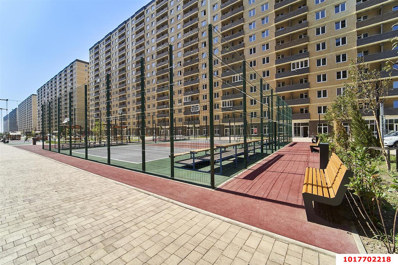 Фото №2: 1-комнатная квартира <span class="whitespace-nowrap">39 м²</span>, <span class="whitespace-nowrap">14/16 эт.</span> - Краснодар, Прикубанский внутригородской округ, мкр. жилой комплекс Дыхание, ул. Лётчика Позднякова, 2к29