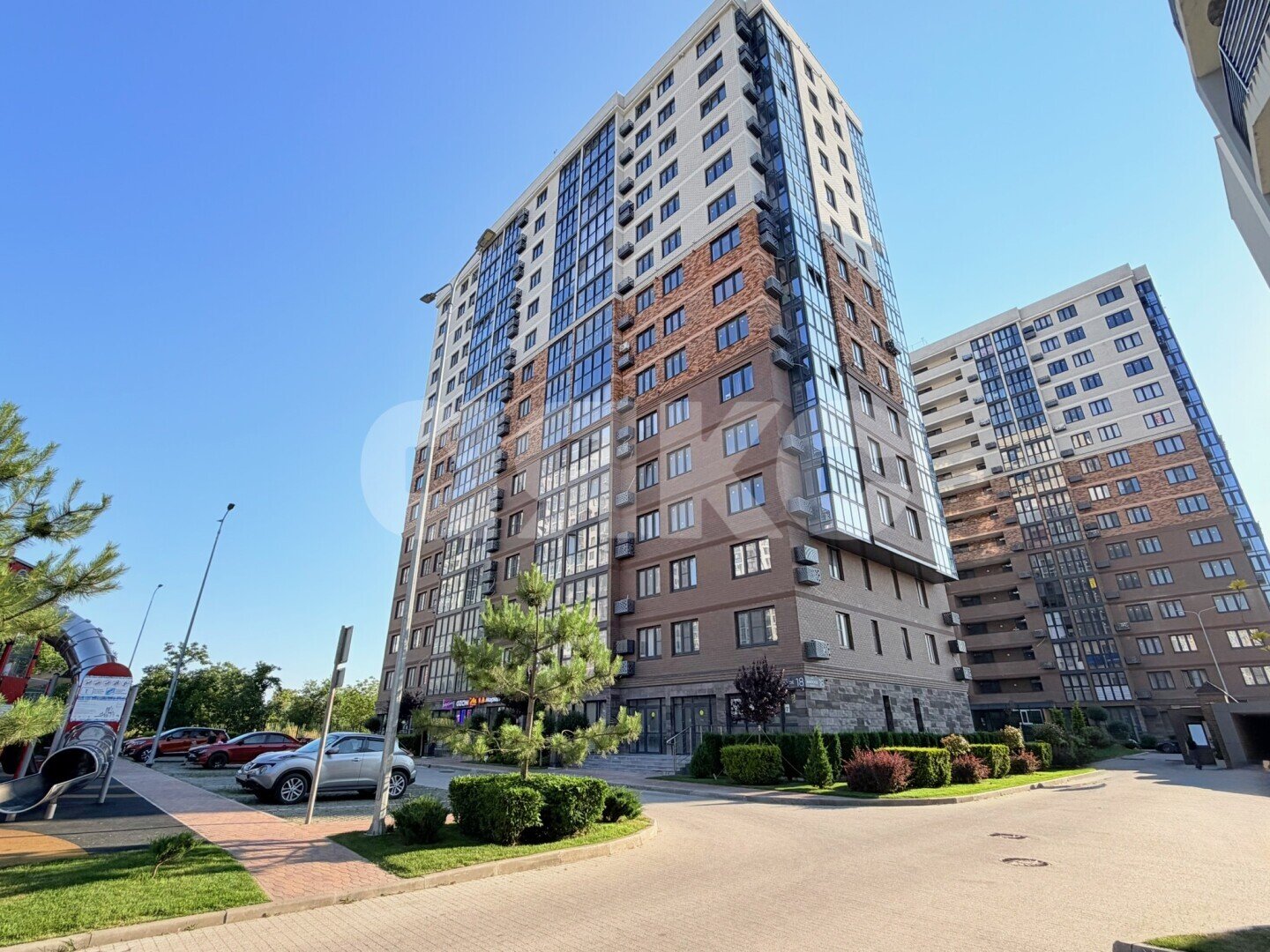 Фото №15: 1-комнатная квартира <span class="whitespace-nowrap">44 м²</span>, <span class="whitespace-nowrap">2/15 эт.</span> - Анапа, Парковый, мкр. ЖК 18/3, ул. Анапское шоссе, 18к1