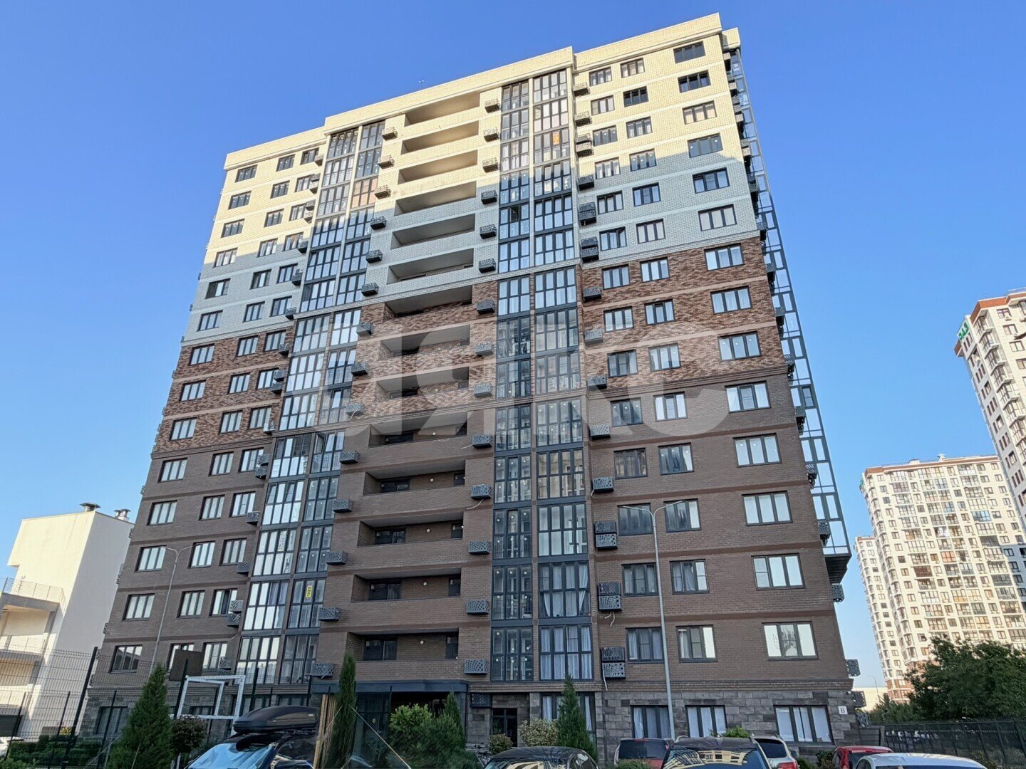 Фото №14: 1-комнатная квартира <span class="whitespace-nowrap">44 м²</span>, <span class="whitespace-nowrap">2/15 эт.</span> - Анапа, Парковый, мкр. ЖК 18/3, ул. Анапское шоссе, 18к1