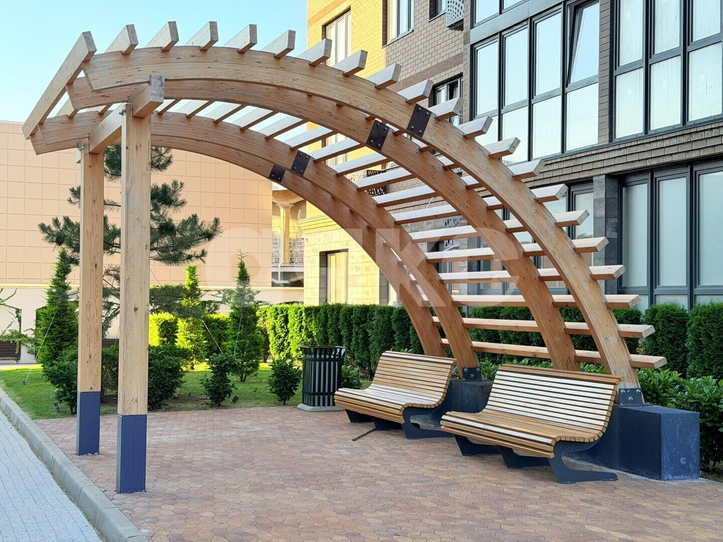 Фото №9: 1-комнатная квартира <span class="whitespace-nowrap">44 м²</span>, <span class="whitespace-nowrap">2/15 эт.</span> - Анапа, Парковый, мкр. ЖК 18/3, ул. Анапское шоссе, 18к1