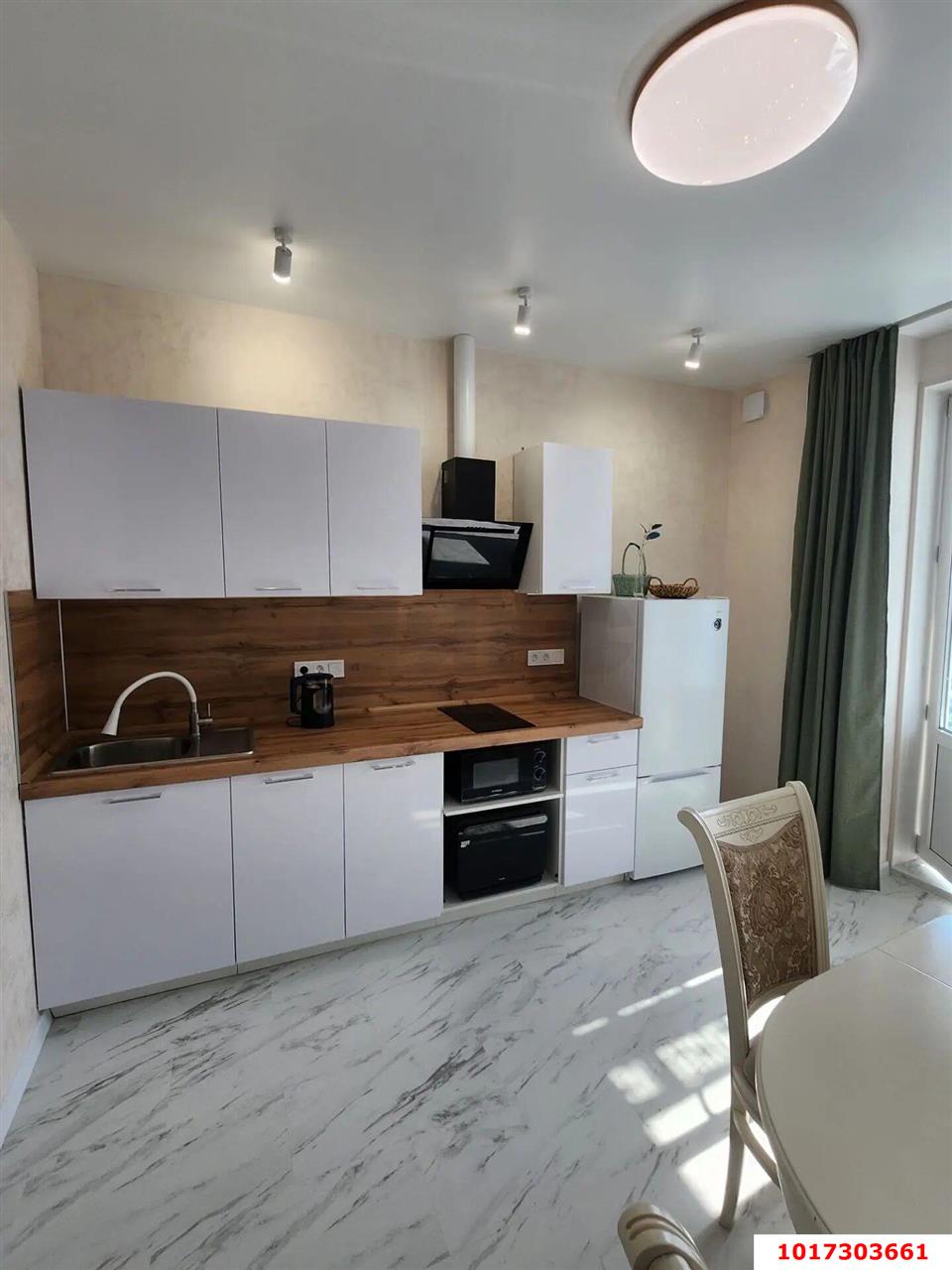 Фото №1: 1-комнатная квартира <span class="whitespace-nowrap">40 м²</span>, <span class="whitespace-nowrap">17/24 эт.</span> - Краснодар, Прикубанский внутригородской округ, городской квартал Левада, мкр. Плодородный-2, ул. Константиновская, 5