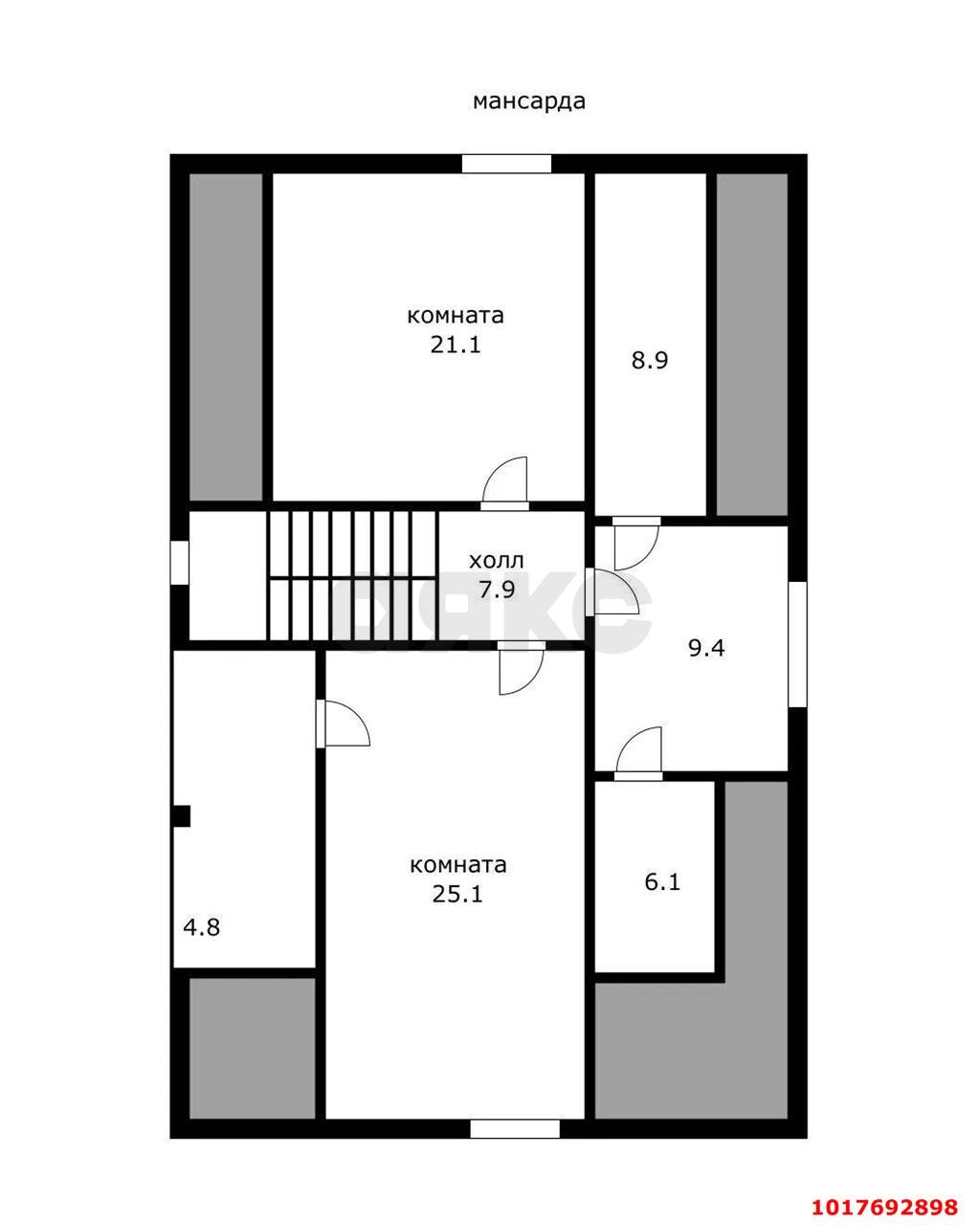 Фото №27: Дом <span class="whitespace-nowrap">435 м²</span> <span class="whitespace-nowrap">+ 4.5 сот.</span>, <span class="whitespace-nowrap">3 эт.</span> - Краснодар, Центральный внутригородской округ, мкр. Центральный, ул. Янковского, 47