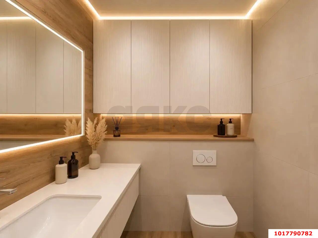 Фото №7: 2-комнатная квартира <span class="whitespace-nowrap">70 м²</span>, <span class="whitespace-nowrap">22/24 эт.</span> - Краснодар, Карасунский внутригородской округ, Хлопчато-бумажный Комбинат, мкр. жилой комплекс Фамилия, ул. Старокубанская, 124