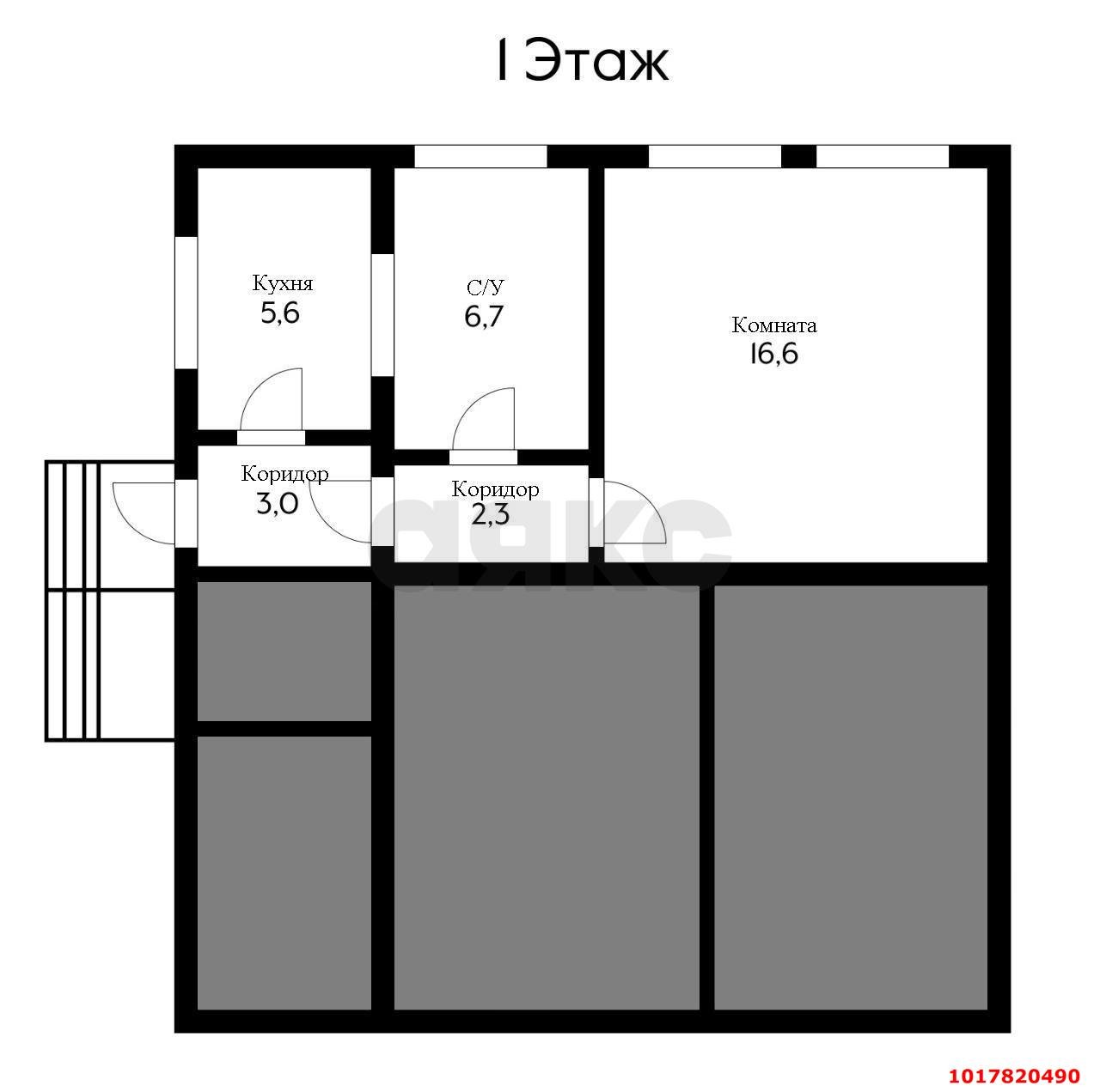 Фото №4: Дом <span class="whitespace-nowrap">35 м²</span> <span class="whitespace-nowrap">+ 1.3 сот.</span>, <span class="whitespace-nowrap">1 эт.</span> - Краснодар, Центральный внутригородской округ, мкр. Дубинка, ул. Фурманова, 93