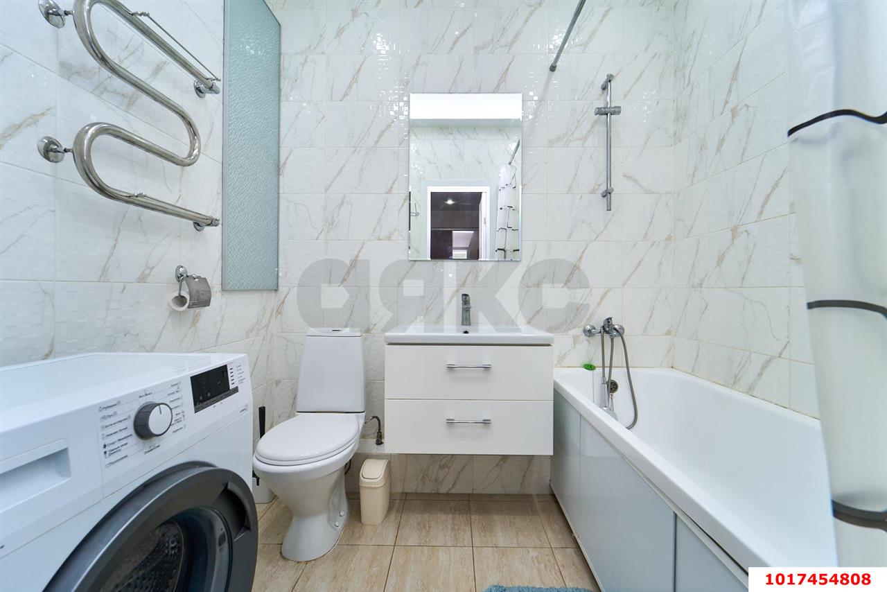 Фото №12: 1-комнатная квартира <span class="whitespace-nowrap">40 м²</span>, <span class="whitespace-nowrap">14/24 эт.</span> - Краснодар, Карасунский внутригородской округ, Хлопчато-бумажный Комбинат, мкр. жилой комплекс Галактика, ул. Уральская, 71к1