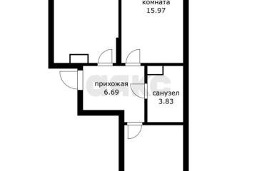 Фото №1: 2-комнатная квартира <span class="whitespace-nowrap">58 м²</span>, <span class="whitespace-nowrap">9/24 эт.</span> - Краснодар, мкр. Любимово, 18