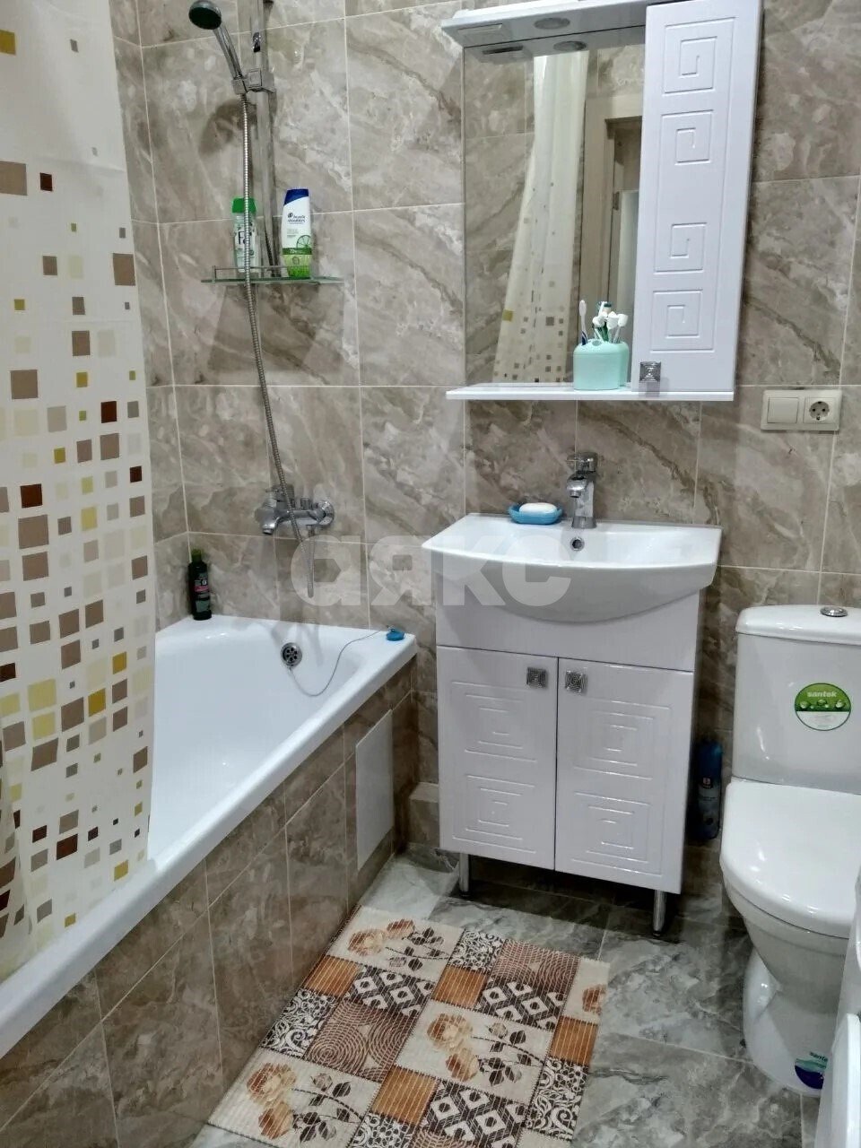 Фото №2: 1-комнатная квартира <span class="whitespace-nowrap">43 м²</span>, <span class="whitespace-nowrap">6/20 эт.</span> - Анапа, ул. Владимирская, 55Вк2
