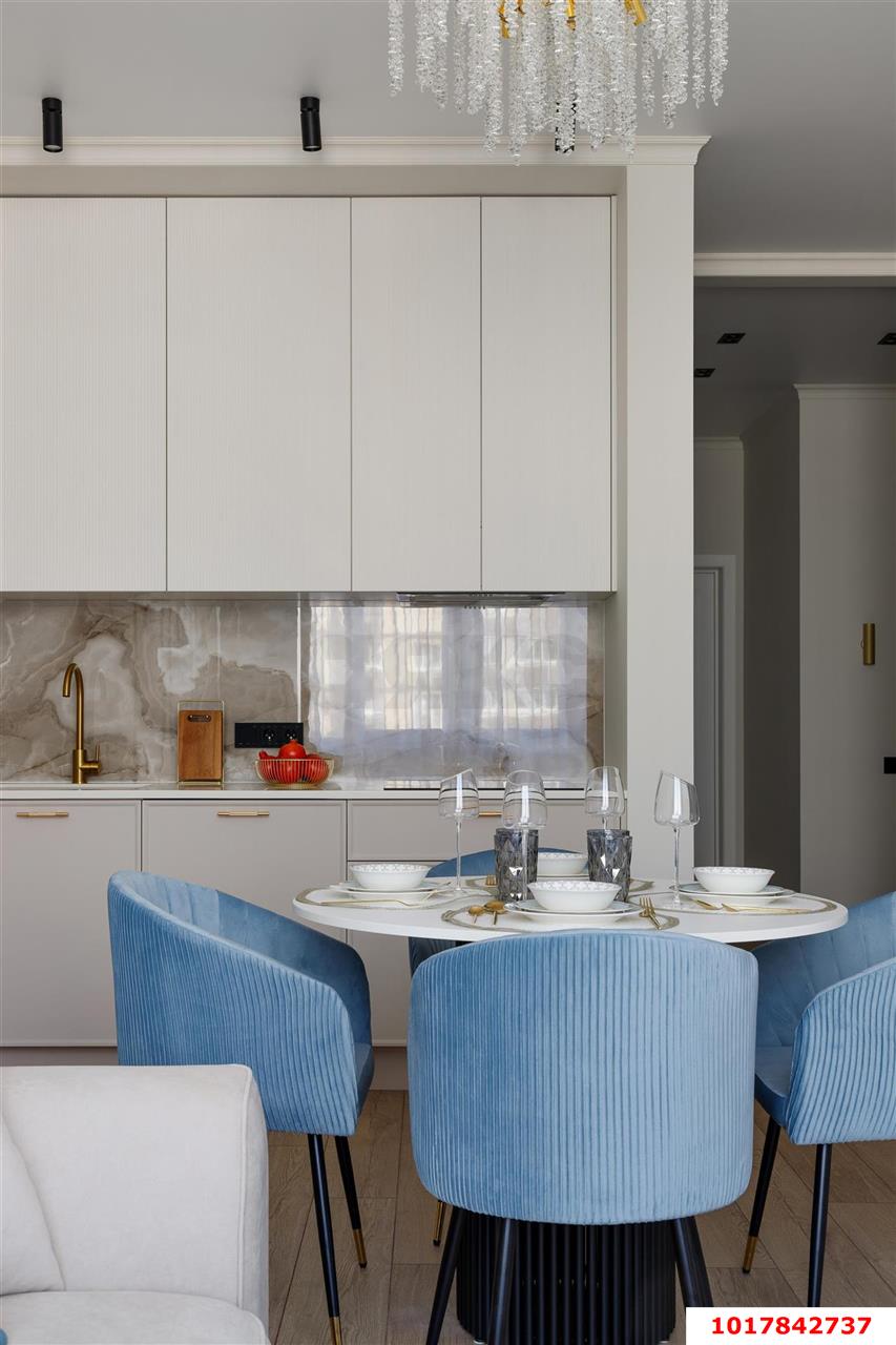 Фото №5: 2-комнатная квартира <span class="whitespace-nowrap">74 м²</span>, <span class="whitespace-nowrap">14/20 эт.</span> - Краснодар, Прикубанский внутригородской округ, Авиагородок, мкр. ЖК На Стахановской, ул. Стахановская, 1/5к5
