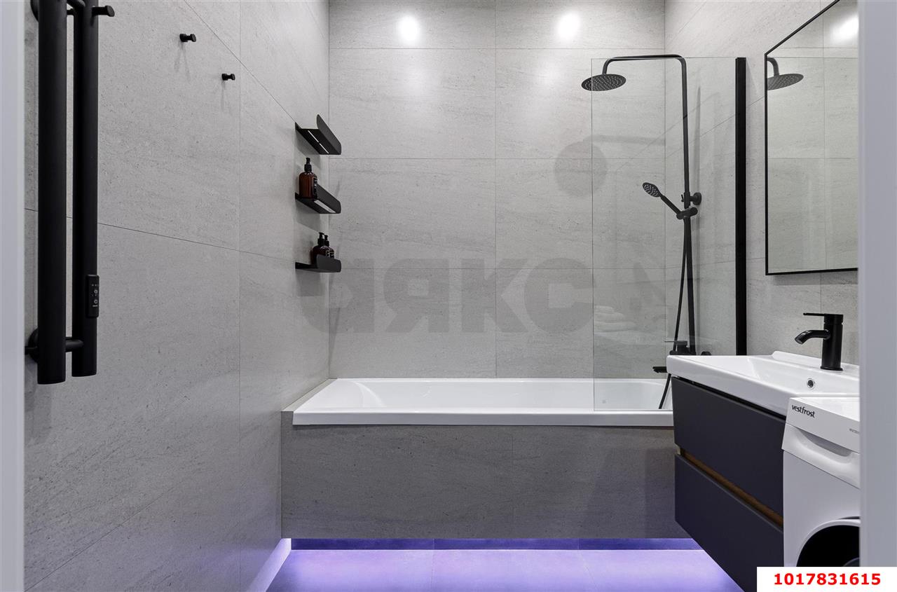 Фото №8: 2-комнатная квартира <span class="whitespace-nowrap">74 м²</span>, <span class="whitespace-nowrap">14/20 эт.</span> - Краснодар, Прикубанский внутригородской округ, Авиагородок, мкр. ЖК На Стахановской, ул. Стахановская, 1/3