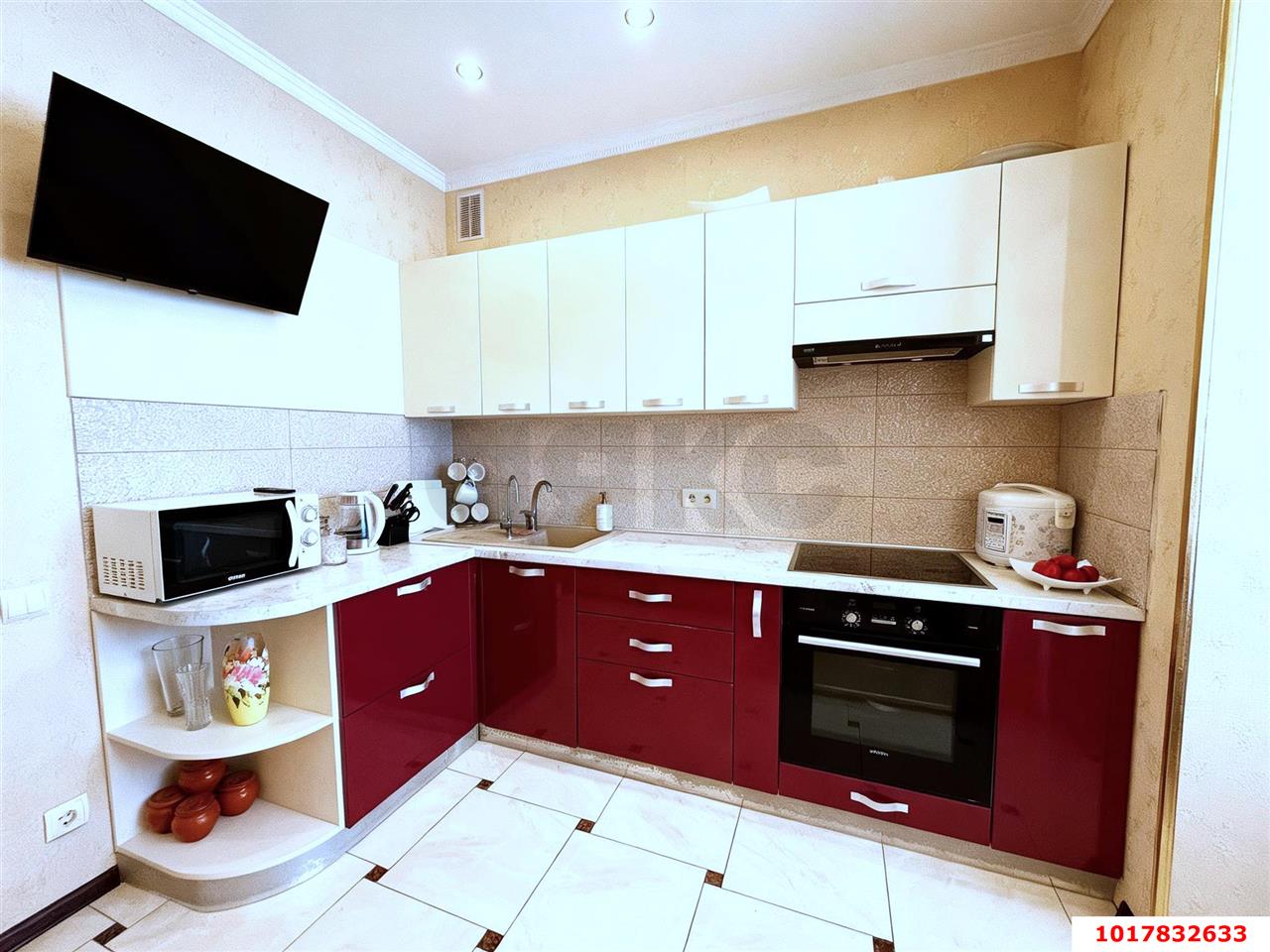 Фото №9: 1-комнатная квартира <span class="whitespace-nowrap">43 м²</span>, <span class="whitespace-nowrap">1/6 эт.</span> - Краснодар, мкр. Прикубанский внутригородской округ, ул. Митинская, 17