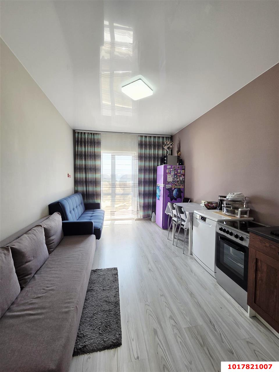 Фото №2: 1-комнатная квартира <span class="whitespace-nowrap">54 м²</span>, <span class="whitespace-nowrap">5/21 эт.</span> - Краснодар, Центральный внутригородской округ, Дубинка, жилой комплекс Радонеж, мкр. Черёмушки, ул. Вишняковой, 1/23к2