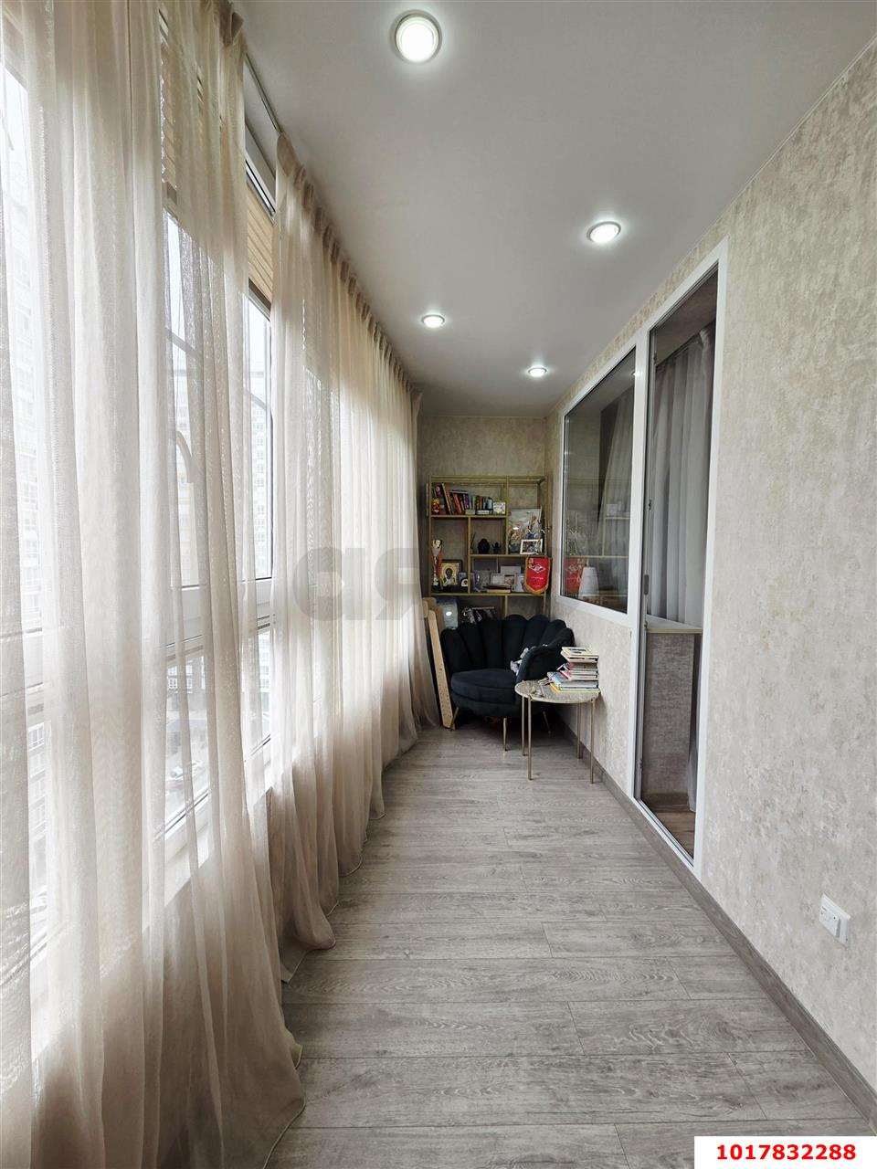 Фото №4: 1-комнатная квартира <span class="whitespace-nowrap">55 м²</span>, <span class="whitespace-nowrap">12/23 эт.</span> - Краснодар, Карасунский внутригородской округ, Хлопчато-бумажный Комбинат, мкр. жилой комплекс Элегант, ул. Старокубанская, 137к1