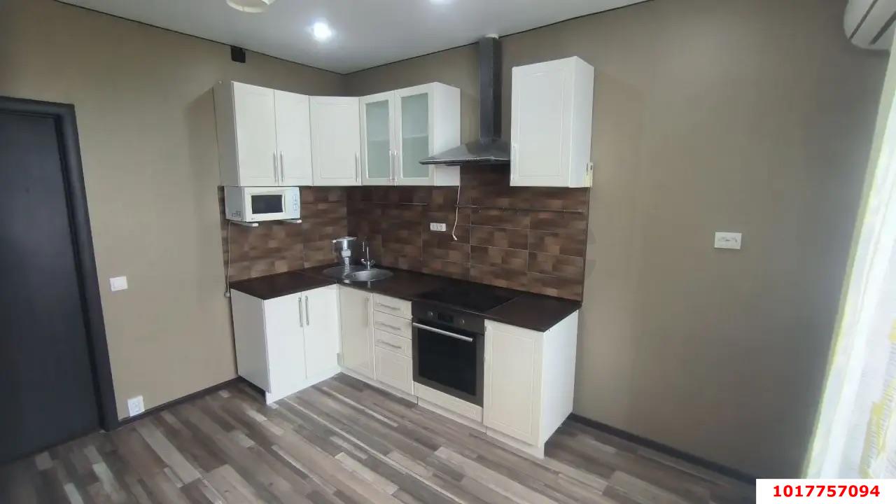 Фото №2: 1-комнатная квартира <span class="whitespace-nowrap">40 м²</span>, <span class="whitespace-nowrap">13/19 эт.</span> - Краснодар, Карасунский внутригородской округ, мкр. жилой комплекс Рассвет, ул. Гидростроителей, 67