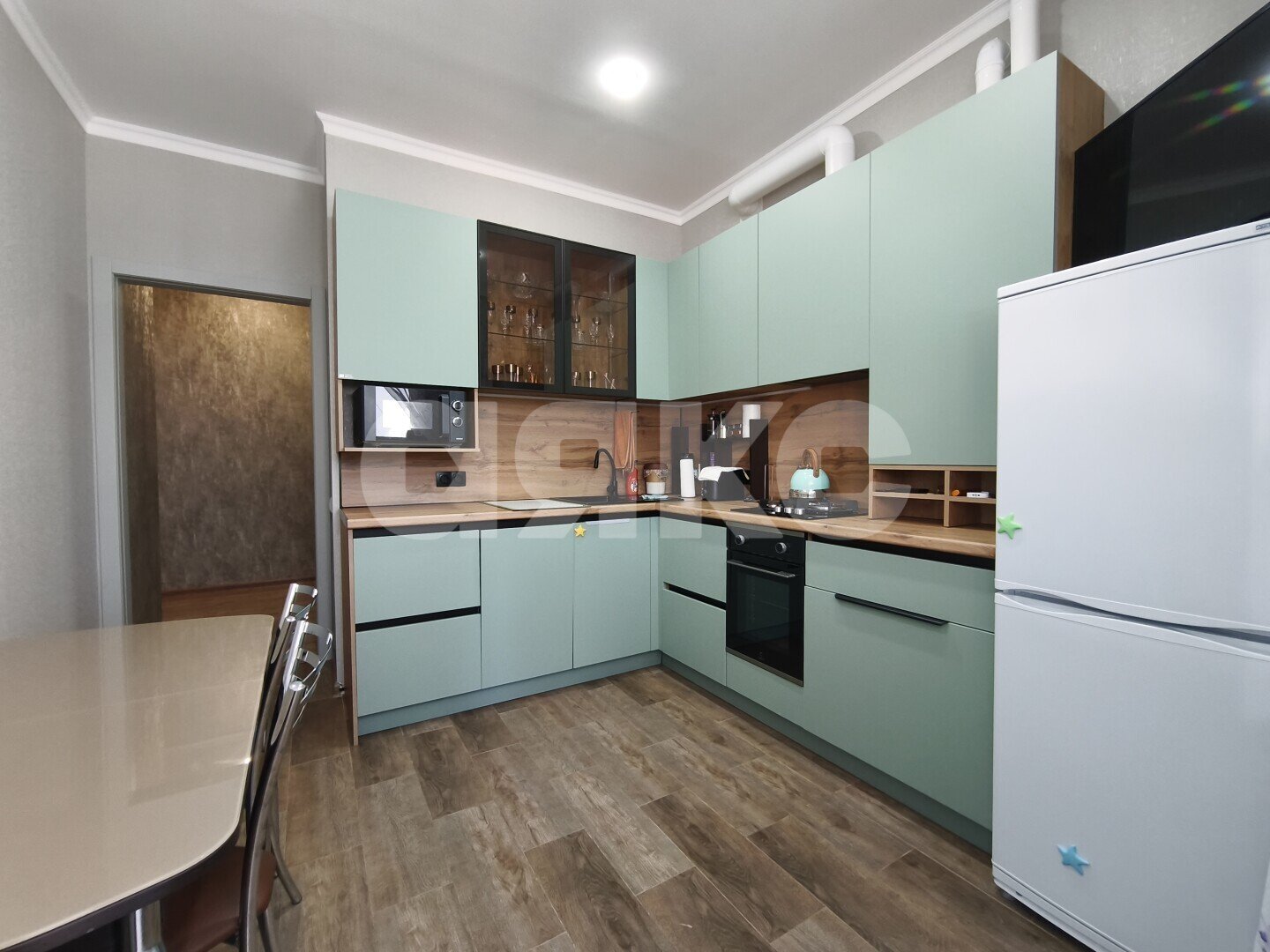 Фото №1: 1-комнатная квартира <span class="whitespace-nowrap">43 м²</span>, <span class="whitespace-nowrap">2/3 эт.</span> - Горячий Ключ, мкр. Администрация, ул. Черноморская, 56