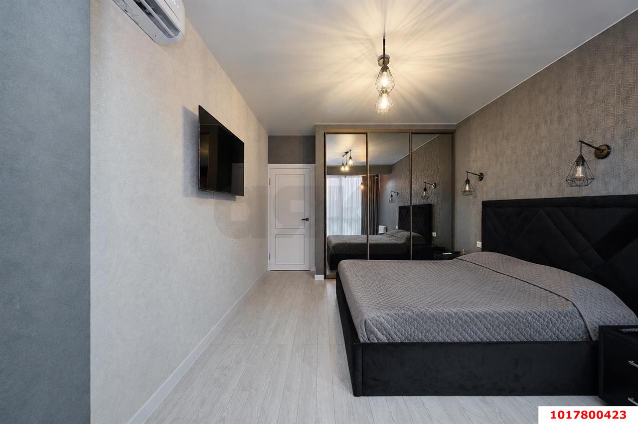 Фото №3: 1-комнатная квартира <span class="whitespace-nowrap">50 м²</span>, <span class="whitespace-nowrap">14/24 эт.</span> - Краснодар, Прикубанский внутригородской округ, Фестивальный, Отделение № 1 совхоза Солнечный, мкр. ЖК Седьмой Континент, ул. Совхозная, 1к4