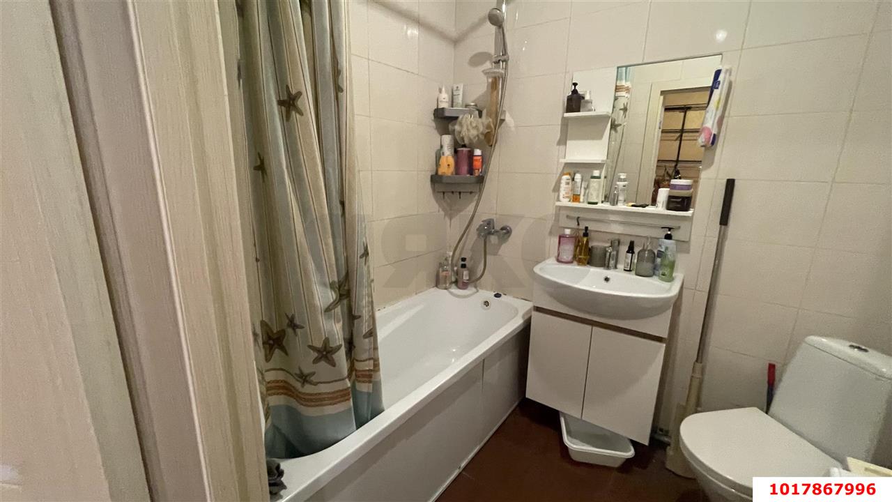 Фото №9: 1-комнатная квартира <span class="whitespace-nowrap">42 м²</span>, <span class="whitespace-nowrap">18/18 эт.</span> - Краснодар, Прикубанский внутригородской округ, Панорама, мкр. ЖК Керченский, ул. им. Героя Сарабеева В.И., 3