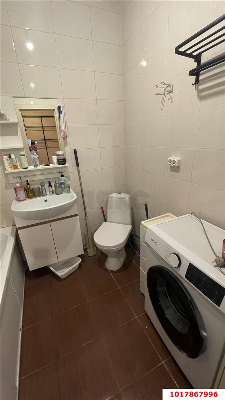 Фото №10: 1-комнатная квартира <span class="whitespace-nowrap">42 м²</span>, <span class="whitespace-nowrap">18/18 эт.</span> - Краснодар, Прикубанский внутригородской округ, Панорама, мкр. ЖК Керченский, ул. им. Героя Сарабеева В.И., 3
