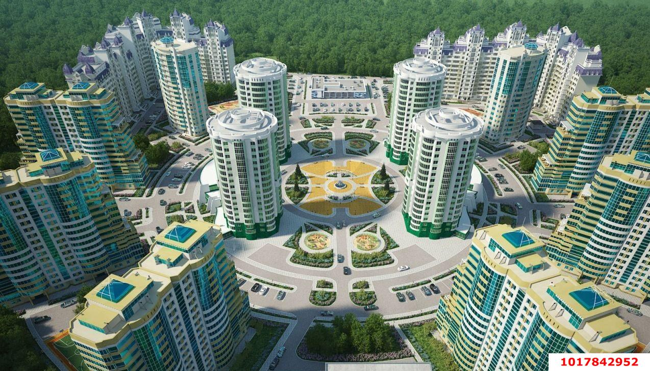 Фото №3: 2-комнатная квартира <span class="whitespace-nowrap">56 м²</span>, <span class="whitespace-nowrap">5/14 эт.</span> - Краснодар, Прикубанский внутригородской округ, мкр. жилой комплекс Зеленодар, ул. 3-я Трудовая, 1/3