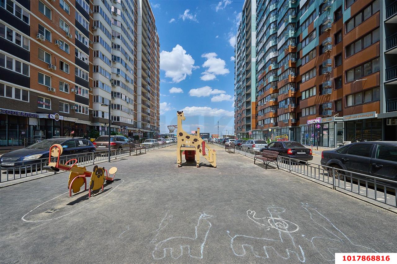 Фото №19: 1-комнатная квартира <span class="whitespace-nowrap">46 м²</span>, <span class="whitespace-nowrap">4/18 эт.</span> - Краснодар, Прикубанский внутригородской округ, Россинского, мкр. жилой комплекс Россинский Парк, ул. Командорская, 15/1