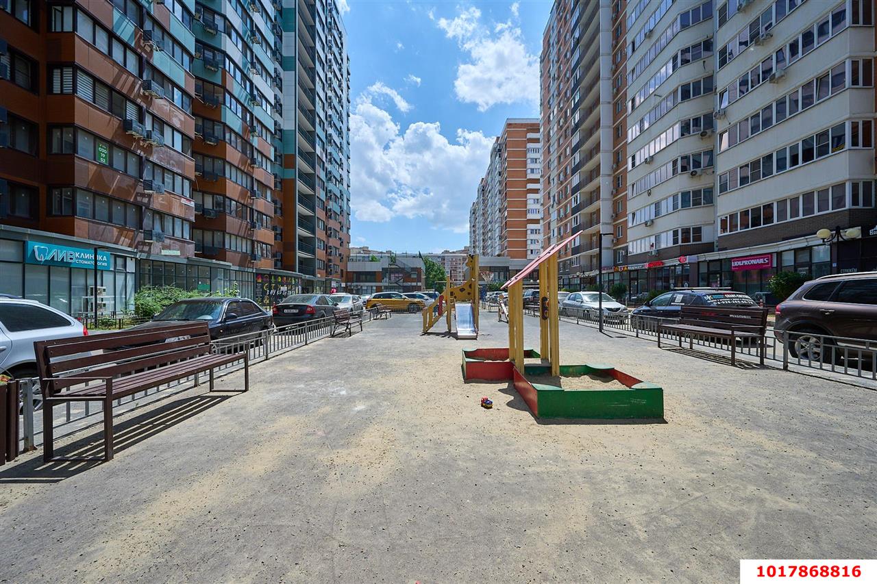Фото №18: 1-комнатная квартира <span class="whitespace-nowrap">46 м²</span>, <span class="whitespace-nowrap">4/18 эт.</span> - Краснодар, Прикубанский внутригородской округ, Россинского, мкр. жилой комплекс Россинский Парк, ул. Командорская, 15/1