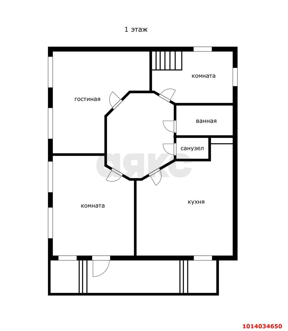 Фото №4: Дом <span class="whitespace-nowrap">105 м²</span> <span class="whitespace-nowrap">+ 15 сот.</span>, <span class="whitespace-nowrap">1 эт.</span> - Ленинградская, ул. Жлобы, 122