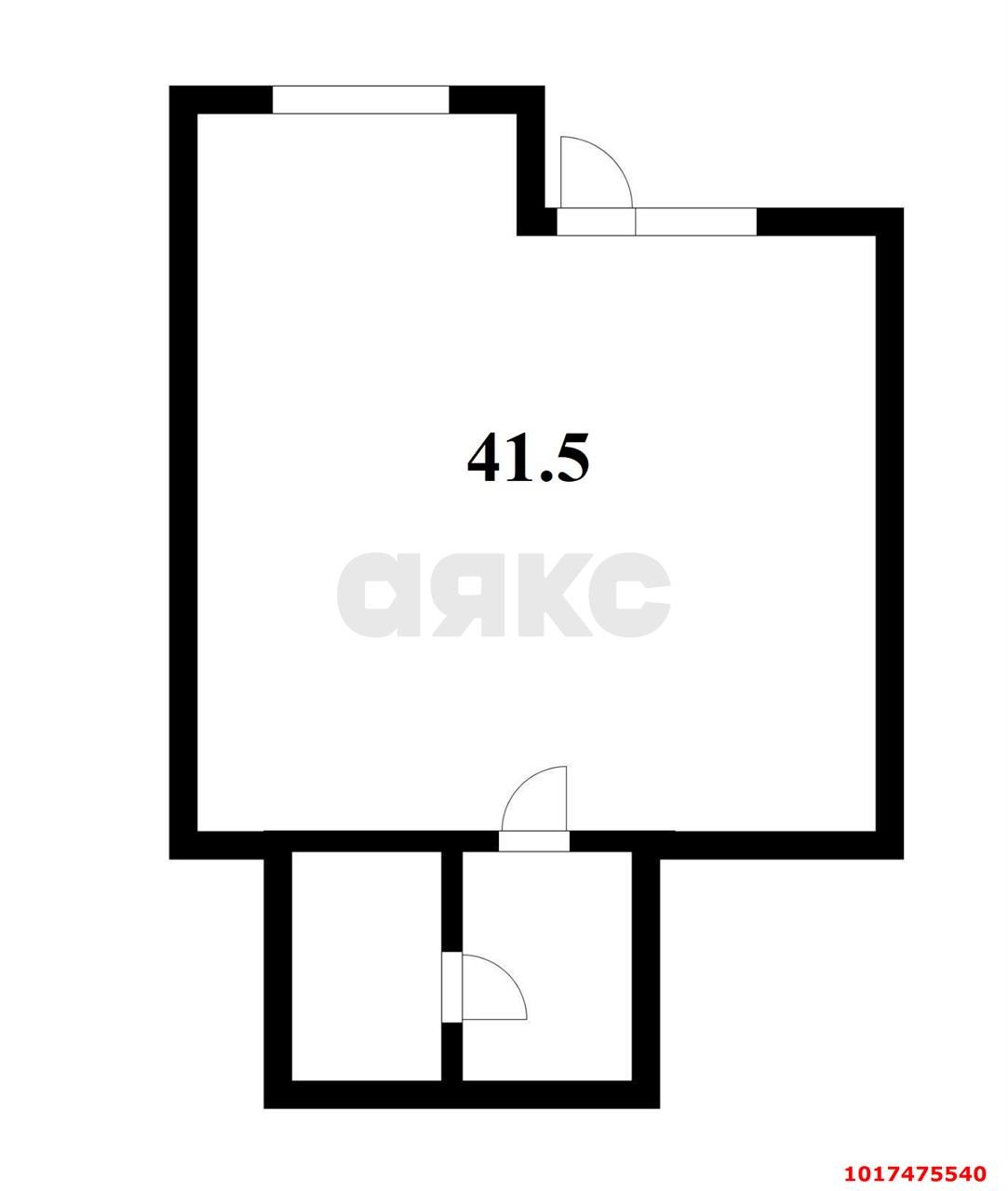 Фото №2: Торговое помещение <span class="whitespace-nowrap">41 м²</span>, <span class="whitespace-nowrap">1/9 эт.</span> - Краснодар, Прикубанский внутригородской округ, мкр. жилой комплекс Новые Сезоны, ул. Скандинавская, 1к13