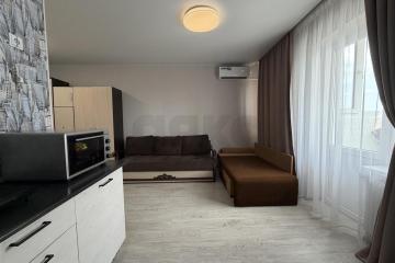 Фото №1: Студия <span class="whitespace-nowrap">23 м²</span>, <span class="whitespace-nowrap">2/12 эт.</span> - Краснодар, мкр. Славянский, ул. Красных Партизан, 1/4к22