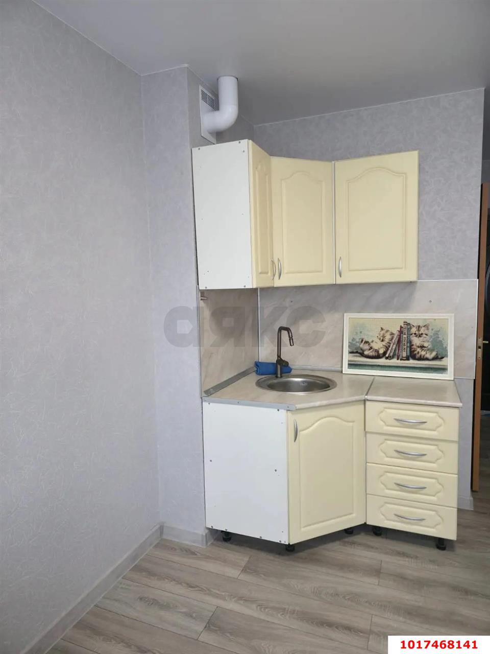 Фото №3: Студия <span class="whitespace-nowrap">17 м²</span>, <span class="whitespace-nowrap">5/5 эт.</span> - Краснодар, Карасунский внутригородской округ, мкр. Хлопчато-бумажный Комбинат, ул. Алтайская, 8А