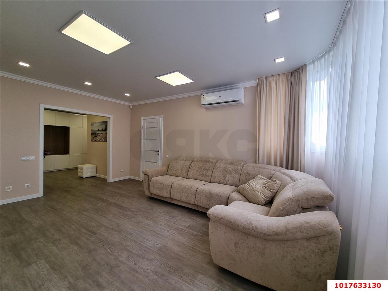 Фото №5: 3-комнатная квартира <span class="whitespace-nowrap">108 м²</span>, <span class="whitespace-nowrap">12/17 эт.</span> - Краснодар, Прикубанский внутригородской округ, Школьный, Круглик, жилой комплекс Ежи, мкр. Табачная Фабрика, ул. Табачная, 1/1к2
