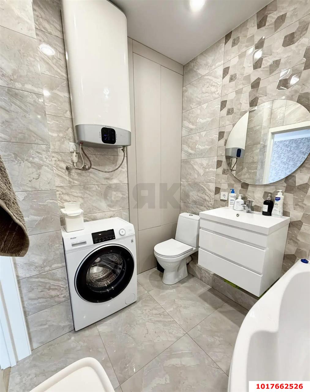 Фото №9: 2-комнатная квартира <span class="whitespace-nowrap">55 м²</span>, <span class="whitespace-nowrap">15/16 эт.</span> - Краснодар, Карасунский внутригородской округ, мкр. ЖК Смородина, ул. имени Владимира Жириновского, 1к2